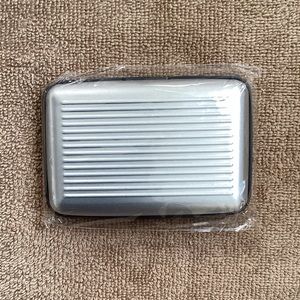 Aluminum Silver Wallet, NWT